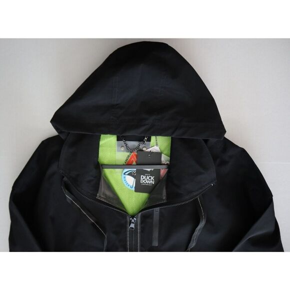My Anorak 50838SN Women's Sz XL Black 2-Way Zip Front Hooded Trails Jacket - Picture 4 of 11